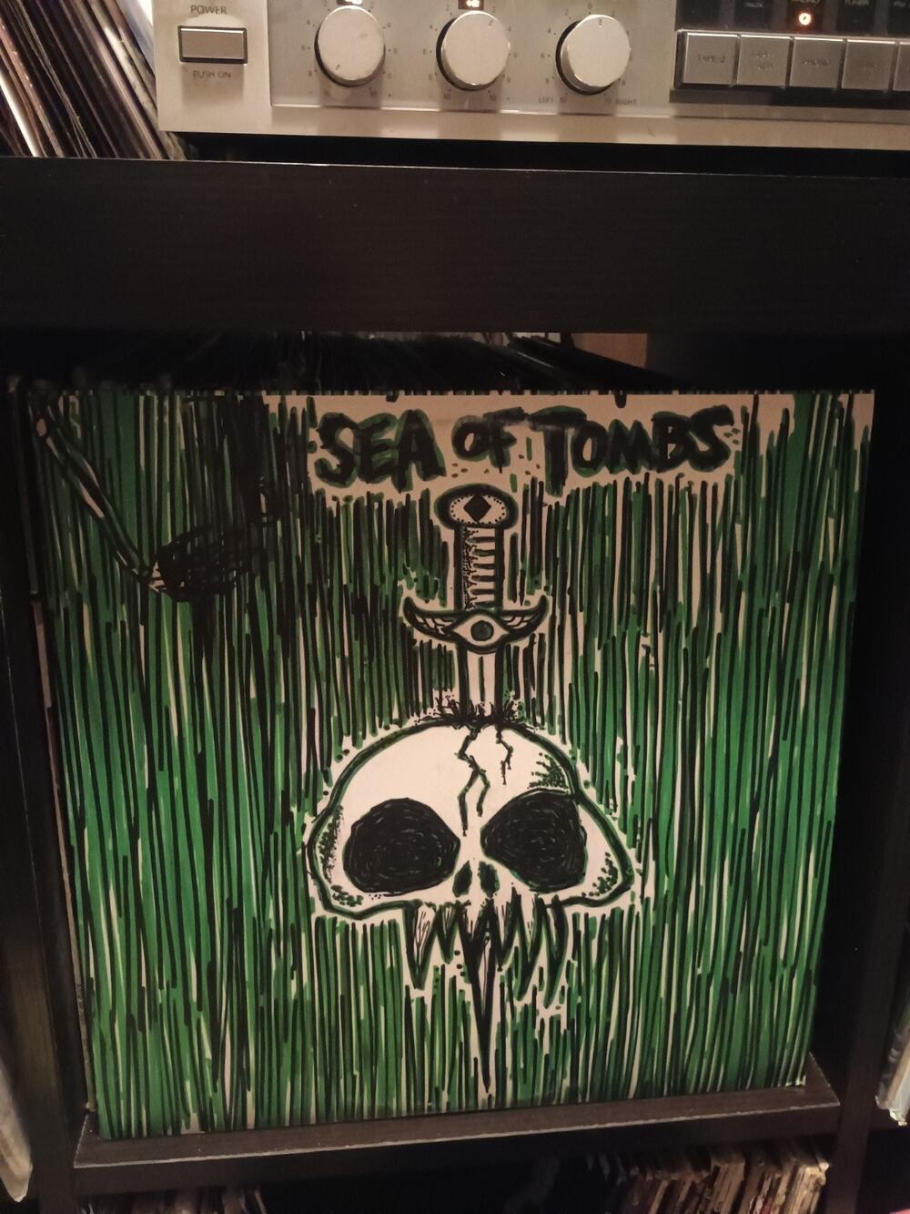 Sea of Tombs -Sea of Tombs Self titled 2001 Vinyl with Inserts